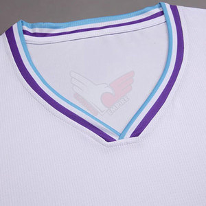 Uniformes de basket-ball de couleur blanche, nouveau Design, uniformes de basket-ball entièrement personnalisés de qualité supérieure, dernier prix - Product Image 4