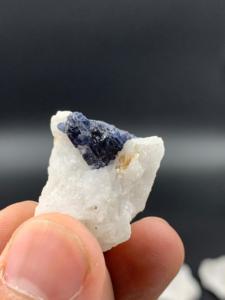 Collection de pierres précieuses en vrac de haute qualité, 22 pièces, spinelle bleu naturel, spécimens minéraux, lot en gros, exposition minérale, pierres précieuses - Product Image 3