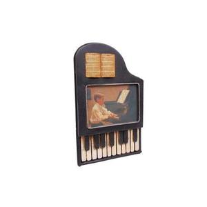 Cornice per foto con pianoforte fatta a mano