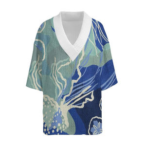 Ensemble deux pièces pour homme, tendance estivale, style vintage, décontracté, t-shirt à manches courtes à col en V, shorts, respirant, tricoté en polyester/coton - Product Image 3