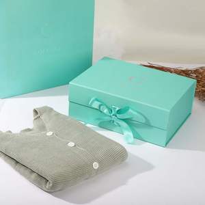 Luxury Varnishing Coated Folding Gift Packaging Set Foil Luxury Cosmetic Paper Boxes Glossy Lamination Matt Lamination Ribbon - Product Image 5