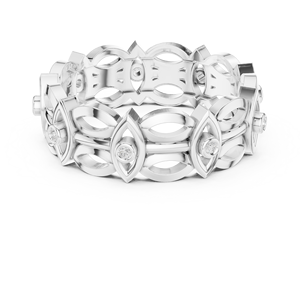 แหวนทองแบบเปิดที่มีสไตล์10K - Product Image 4