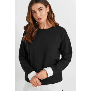 <b>Women's</b> Heavyweight Vintage Fleece Sweatshirt Oversized Crewneck Pullover Breathable <b>Winter</b> <b>Tops</b> - Product Image 4