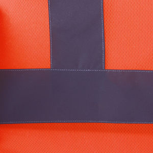 Logo personnalisable T-shirts haute visibilité Polyester Construction Work Chemise haute visibilité T-shirt de sécurité réfléchissant étanche à l'eau - Product Image 5