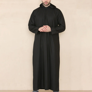 Thobe à capuche/Thawb hommes dernière conception Thobe sur mesure hommes Jubbah élégant vêtements musulmans Thobes arabe Daffah vente en gros - Product Image 2