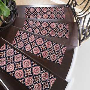 Alfombra con Estampado de Patrones Geométricos, Diseño Moderno Tejido Suave para Interiores, Alfombra de Pasillo - Product Image 5