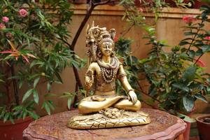 Fournisseur indien fait à la main en laiton de finition antique Shiva Murti utilisé pour Mandir et la maison Pooja disponible chez Wholesale Supply - Product Image 5
