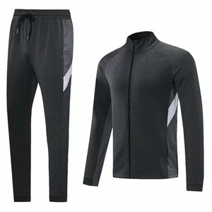 Chándales para adultos Cremallera granulada Chaquetas para correr Pantalones Traje de entrenamiento de baloncesto Jogging al aire libre Fútbol Suéter Pantalones - Product Image 4