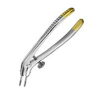 Pince télescopique professionnelle de dissolvant de pont de couronne pince orthodontique demi-or pince de dissolvant de couronne dentaire
