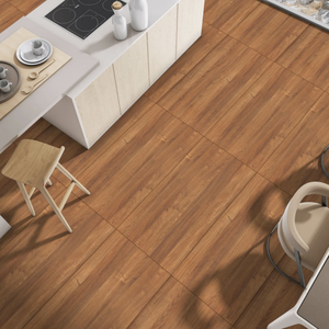 Carreaux de porcelaine émaillés série bois moderne et élégante taille 600x1200mm pour murs intérieurs style design traditionnel utilisé dans les appartements - Product Image 5