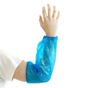 Mangas protectoras PPE Parede tamaño M 15 μm azul 37x20 cm para trabajadores de cuello azul - Product Image 1