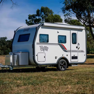 Off Road 4x4 Hybrid Caravan Travel Trailer <b>Campers</b> Lightweight Made in Europe With Toilet for Sale - Product Image 3