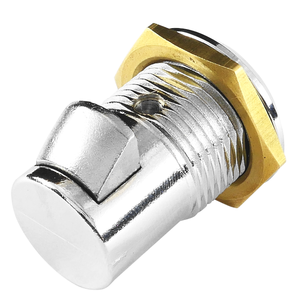 Cilindros de Cerradura Antirrobo de Aleación de Zinc, Cerradura Tubular Cromada para Caja, Cerrojo Europeo de 60 mm, Latón de 88 mm, Caja Galvanizada, 2 Llaves - Product Image 3