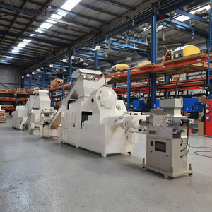 Máquina manual para extrusión, corte y estampado de jabón de tocador - Product Image 1