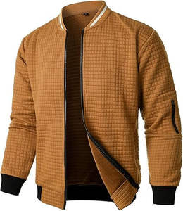 Blouson Bomber Léger pour Homme pour le Printemps & l'Automne Hiver Gym Sports Jogging Décontracté Confort Service Direct - Product Image 1