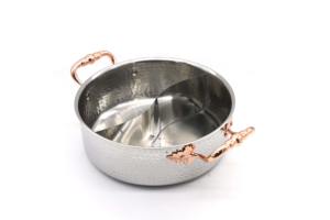 Plat à gratin élégant en métal avec couvercle en verre, garde vos repas au chaud, savoureux et irrésistible, nouveauté - Product Image 5