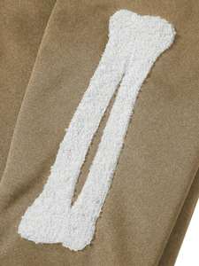 Chaqueta de béisbol universitaria Beige, ropa de calle de invierno de lana Unisex, estilo de contraste, puños acanalados, cremallera, ropa de moda informal, 100% de algodón - Product Image 4