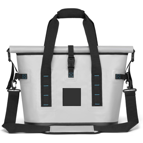 Custom Logo 40 Can Large Cooler Bag Modern Portable Roll-Top Insulated Leak-Proof Waterproof Seal Soft Ice Chest for Food