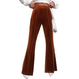 Pantalons pour femmes Nouvelle dernière vente en gros Pantalons pour femmes Taille décontractée à cordon à bas prix Pantalon de rue - Product Image 2