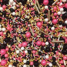 Chất Lượng Cao Cao Cấp Nướng Trang Trí Cho Ăn Được Đen Vàng Sprinkles Rắn Ưa Thích Lớp Trên Trên Bàn Trang Trí Cho Bánh Túi Bao Bì Sweetapolita - Product Image 3