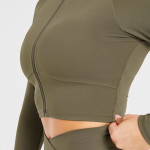 Conjuntos Deportivos de Gimnasio Personalizados de Alta Calidad para Mujer, Ropa Deportiva de Secado Rápido y Cómoda, Conjunto de Yoga de 2 Piezas con Sujetador Deportivo Sólido - Product Image 5