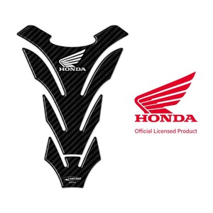 Adesivo Protettivo Serbatoio Ufficiale Honda con Logo in Carbonio, Personalizzabile, in Resina 3D per Decorazione - Product Image 2
