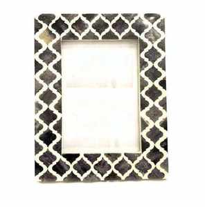Custom Bone Inlay Design Eco-Friendly Wood MDF Photo <b>Frame</b> with Custom Logo Colorful Home Decor <b>for</b> Weddings Tabletop Vertical - Product Image 2