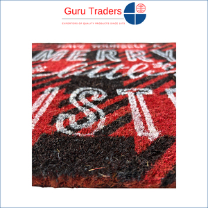 Customization Possible for India-made Rectangular PVC Tufted Bleached Printed Home Entrance <b>Mats</b> for Home Hotels & Office Use - Product Image 4