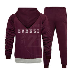 Service OEM Survêtements pour hommes décontractés à capuche d'hiver de qualité supérieure en matériau durable avec fermeture à cordon - Product Image 2