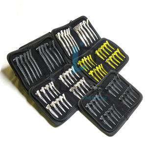 Nouvelles pinces à cheveux de petite taille avec plusieurs couleurs personnalisées disponibles Gravure de logo sur clips et housses en cuir - Product Image 6