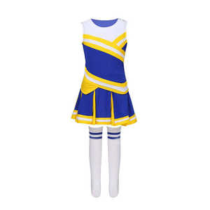 Uniformes de pom-pom girl confortables fabriqués au Pakistan vêtements de sport imprimés Oem personnalisés pour femmes meilleur polyester de vente en gros - Product Image 1