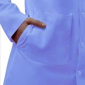 Venta al por mayor precio más bajo personalizar bata de laboratorio enfermera Hospital bata de laboratorio enfermera hecha en Pakistán bata de laboratorio - Product Image 6