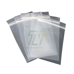 Custom Logo Zippered Transparent PE <b>Plastic</b> <b>Bag</b> for Durable Household Clothing <b>Storage</b> - Product Image 1
