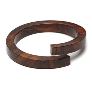 Elegantes brazaletes de madera FAIZA CRAFT de alta calidad, mejor pulidos, color personalizable, joyería de moda, regalo de lujo para mujer, resina de compromiso C - Product Image 3