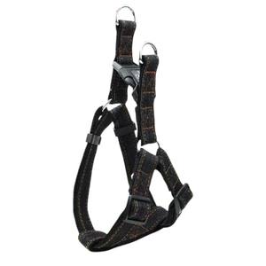 Harnais de poitrine en denim double couche pour chiens et chats, fabriqué au Vietnam, motif animal réglable - Product Image 1