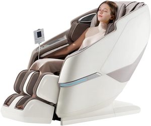 Chaise de massage 4D intégrale la plus vendue, chaise de massage zéro gravité, relaxation du dos et du cou à la maison ou au bureau - Product Image 1