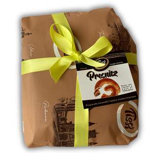 Presnitz Incartate Tissi, saveur noix, forme incurvée, emballage cadeau, 250g x 10 pièces - Product Image 1