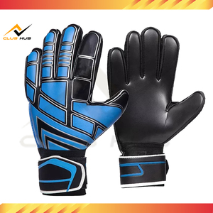 Guantes de Portero Personalizados de Cuero Transpirable con Cierre de Cordones, Palma Antideslizante, Ajuste Ajustable para Dedos y Pulgar, Uso en Gimnasio, Hechos en Pakistán - Product Image 2