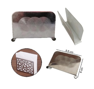 Soporte para pañuelos de acero inoxidable para cocina, recipiente para pañuelos de cocina de acero inoxidable resistente a bajo precio - Product Image 6