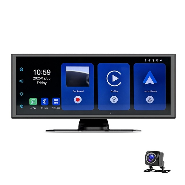 11.5 Inch Portable Navigation Device Car Desktop Monitor CarPlay Mobile Phone Support Android Auto Portable Car MP5 Player