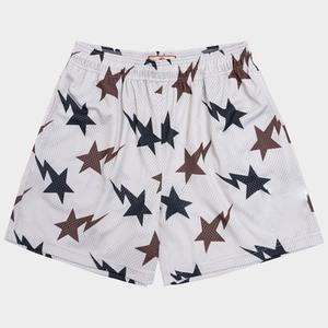 กางเกงขาสั้นโพลีเอสเตอร์สองชั้นพิมพ์ลายดิจิทัลพิมพ์ซับลิเมชันสีทึบสไตล์ลำลองกำหนด100% เอง - Product Image 3