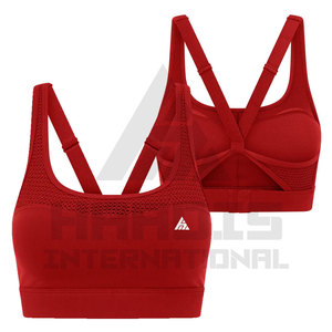 Vêtements de gymnastique Soutien-gorge de sport pour femmes Workout Women Sports Bra Fitness Wear High Support Seamless Sports Bra - Product Image 1