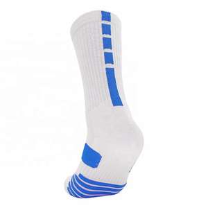 <b>Mens</b> Custom Made Sport Crew Socks Autumn Breathable <b>Stretchy</b> 100% Cotton Comfortable for Office Travel Gym Walking Bottom Logo - Product Image 3