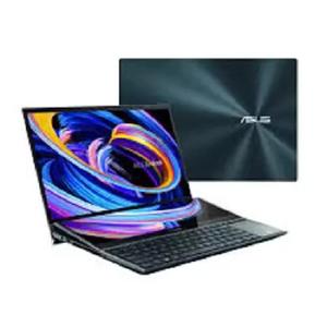 Ordinateur portable ZenBook Pro Duo UX582 15,6 pouces, certifié usine, avec processeur i9-10980HK, 32 Go de RAM, 1 To SSD, carte graphique GeForce RTX 3070 et accessoires en cuir élégants - Product Image 1