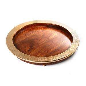 Bandejas para servir comida con forma de hoja negra antigua personalizada, bandejas de vajilla de lujo elegantes, diferentes artesanías de Metal - Product Image 3