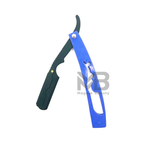 Rasoir professionnel en acier inoxydable avec lames à bord unique couleur personnalisable et poignée en bambou pour le rasage humide des hommes - Product Image 2