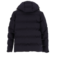 Veste matelassée pour homme, légère et chaude pour l'hiver, décontractée, écologique, respirante, 100% nylon, fermeture éclair, imperméable, réversible, coupe-vent