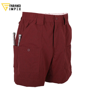 Pantalones Cortos Tácticos Personalizados para Hombre, Color Gris Sólido, Bordados, 98% Poliéster, 2% Elástico, Impermeables, Transpirables, de Secado Rápido, Modelo 2026 - Product Image 5
