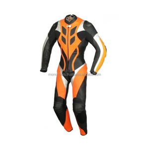 Combinaison en cuir pour moto, tendance, OEM, personnalisée, coupe-vent, séchage rapide, respirante, toutes saisons, designs personnalisés 2024 - Product Image 1