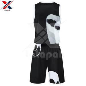 Ropa de baloncesto 100% poliéster para adultos unisex equipo uniforme de baloncesto al por mayor directo de fábrica - Product Image 6